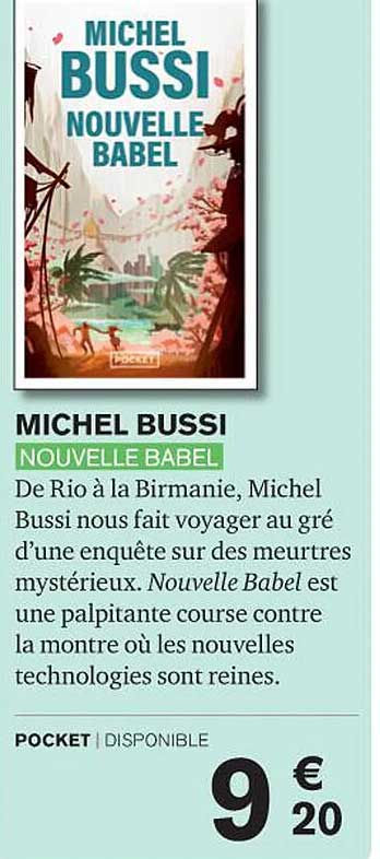 nouvelle babel - michel bussi