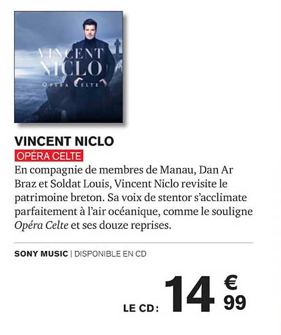 opéra celte - vincent niclo