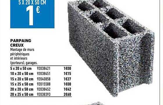 parpaing creux