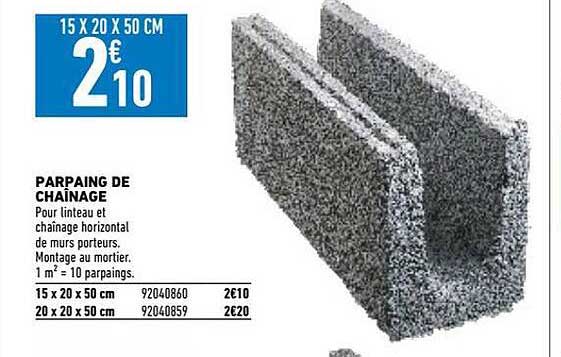 Parpaing De Chaînage