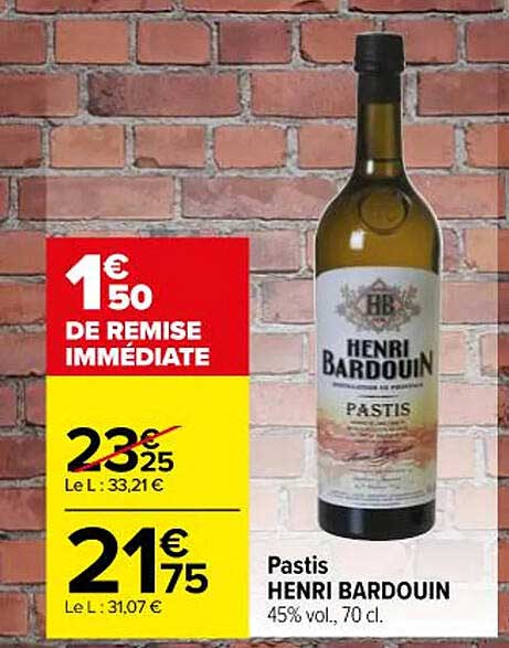 pastis henri bardouin