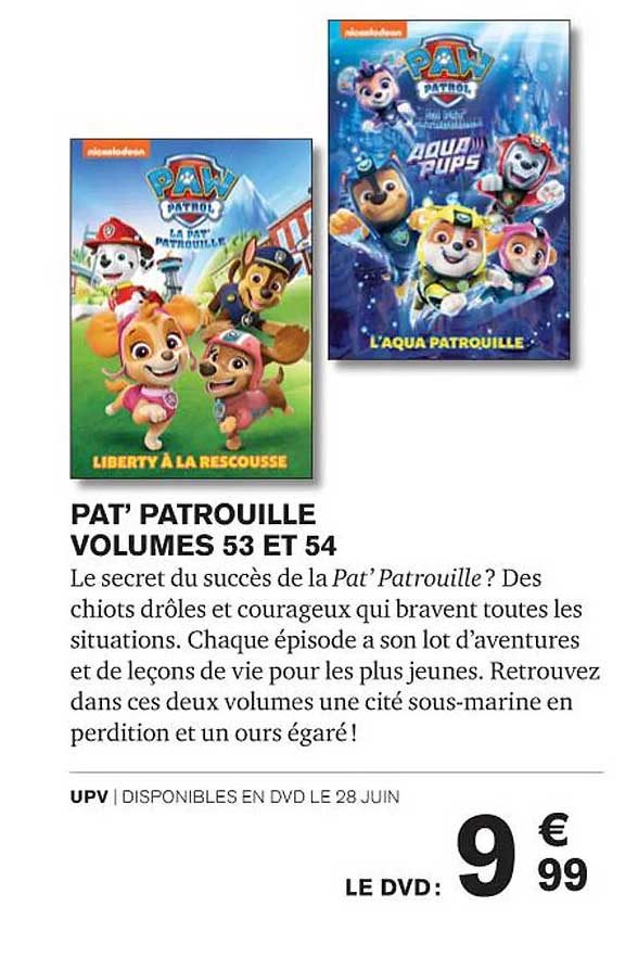 pat' patrouille volumes 53 et 54