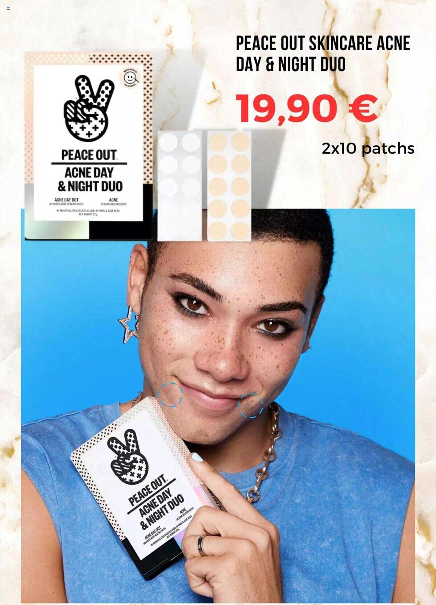 peace out skincare acne day & night duo