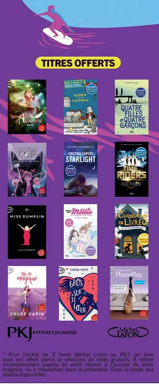 pkj pocket jeunesse - michel lafon