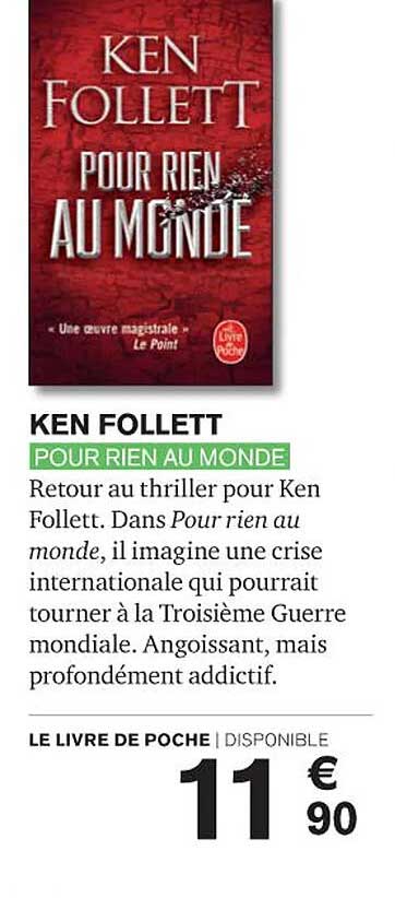 pour rien au monde - ken follett