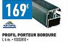 profil porteur bordure