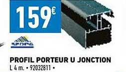 profil porteur u jonction
