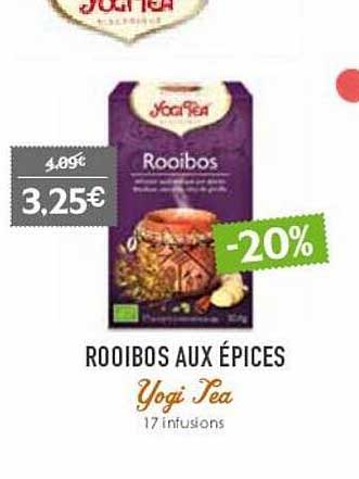 rooibos aux épices yogi tea