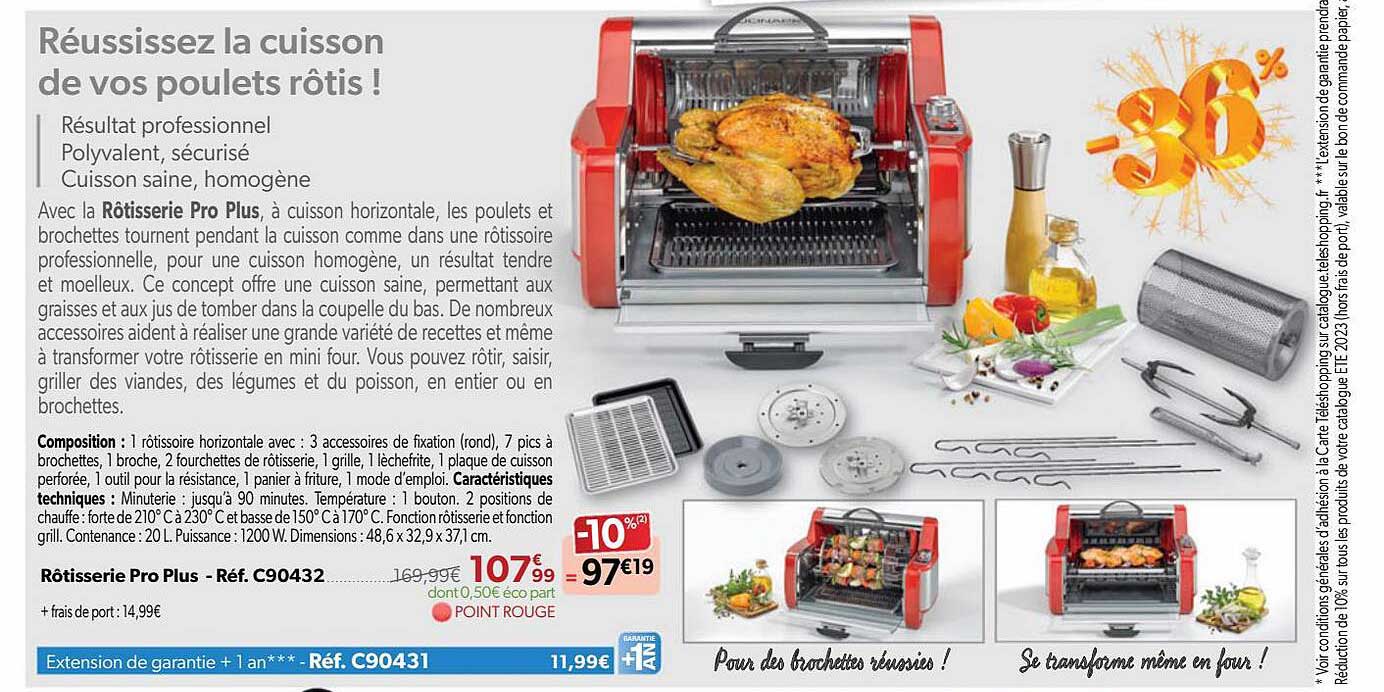 Rôtisserie Pro Plus