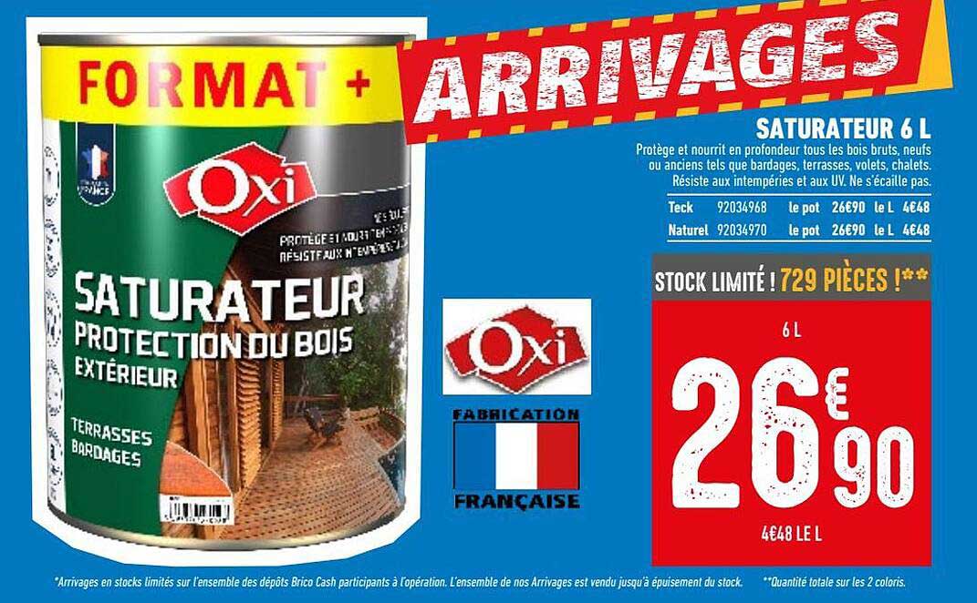saturateur 6 l oxi