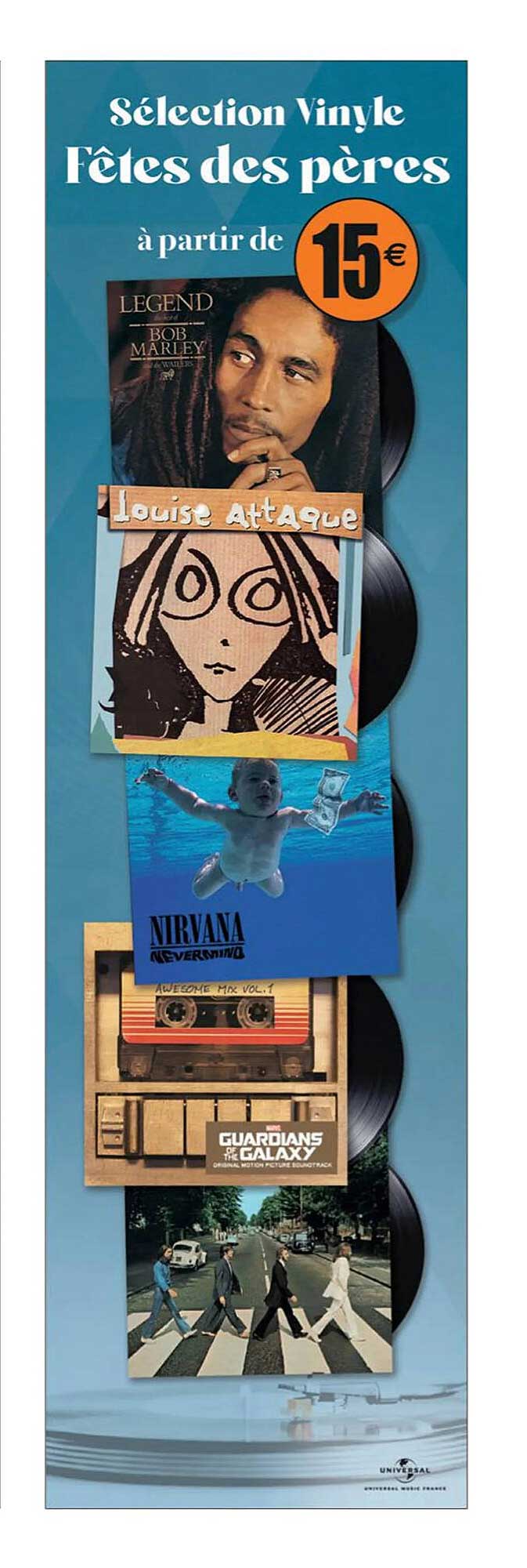 sélection vinyle fêtes des pères