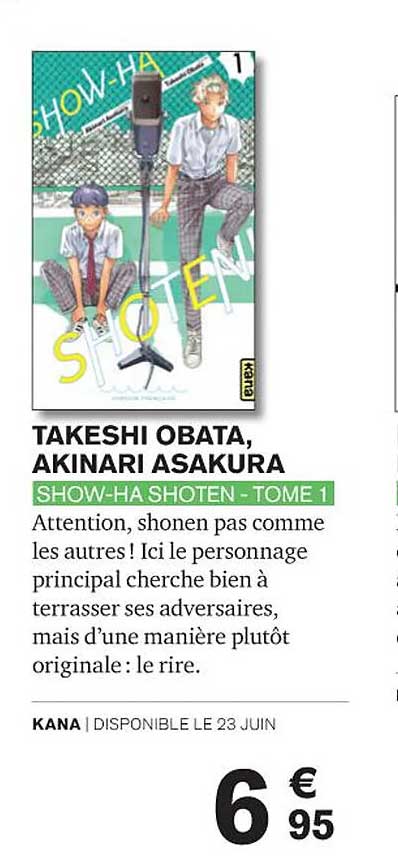 show-ha shoten - tome 1 - takeshi obata, akinari asakura