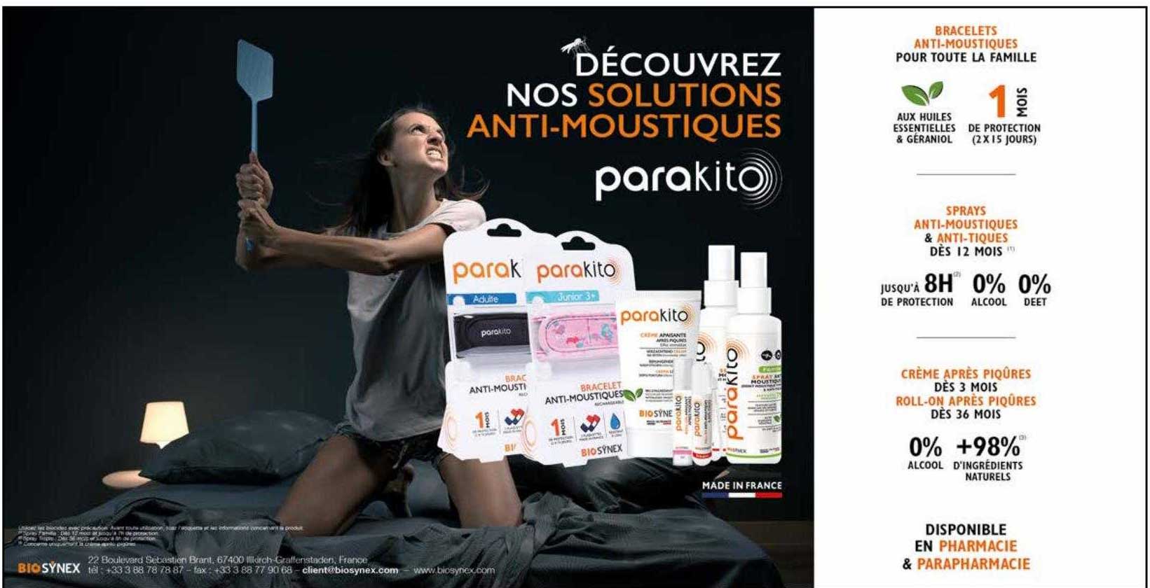 solutions anti-moustiques parakito
