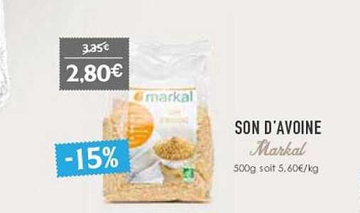 son d'avoine markal