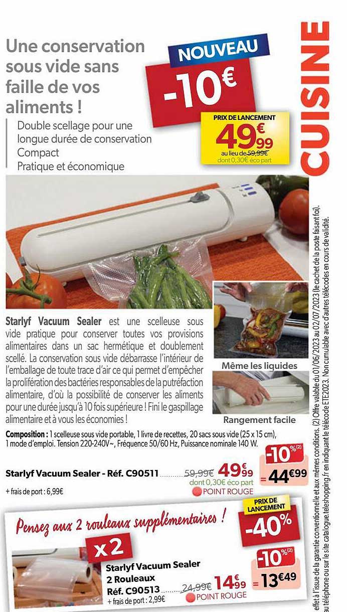 starlyf vacuum sealer