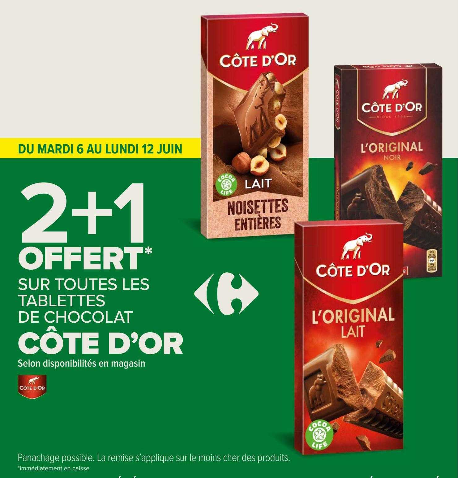 Tablettes De Chocolat Côte D'or