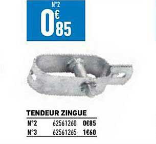 tendeur zingue