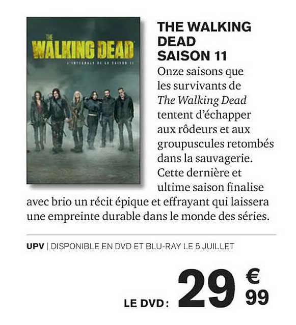 the walking dead saison 11