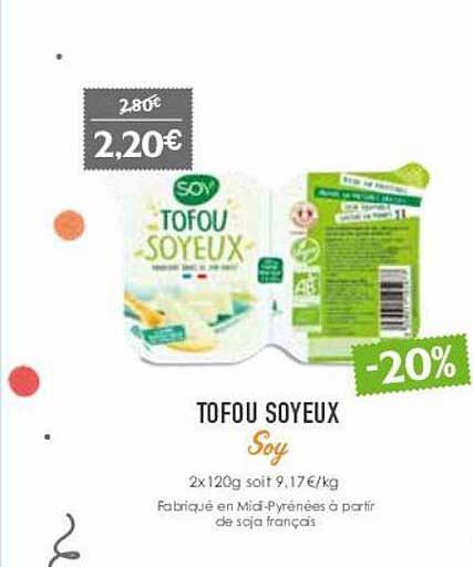 Tofou Soyeux Soy