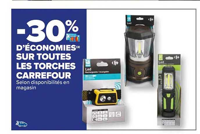 torches carrefour