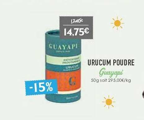 Urucum Poudre Guayapi