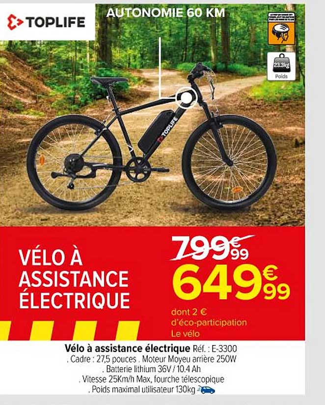 vélo à assistance électrique
