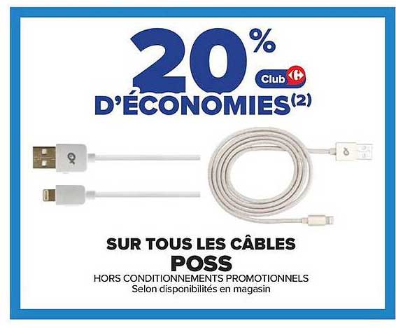 20% D’ÉCONOMIES
