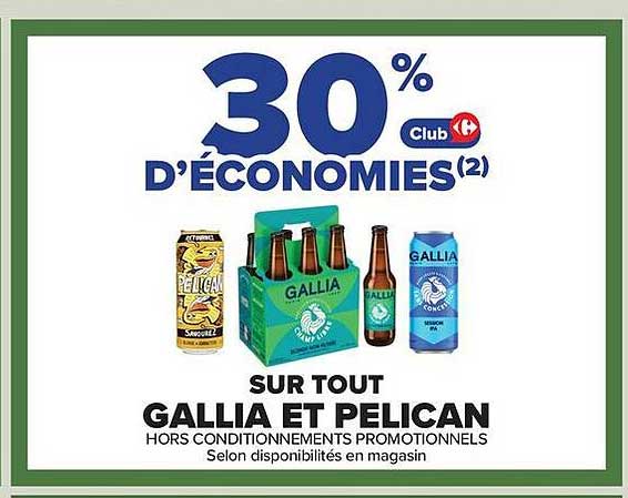 30% D'ÉCONOMIES