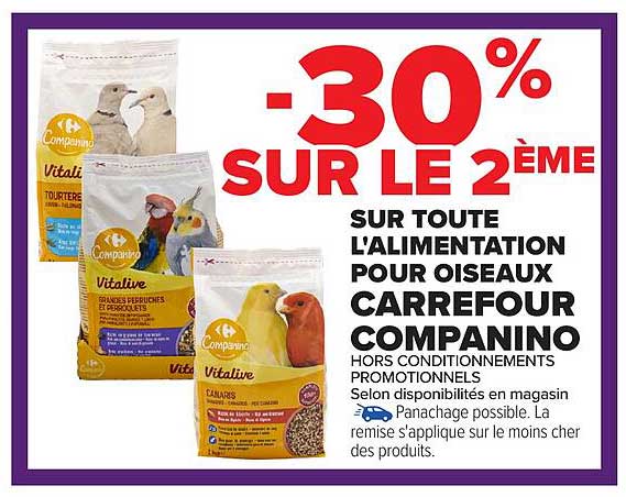 30% SUR LE 2ÈME