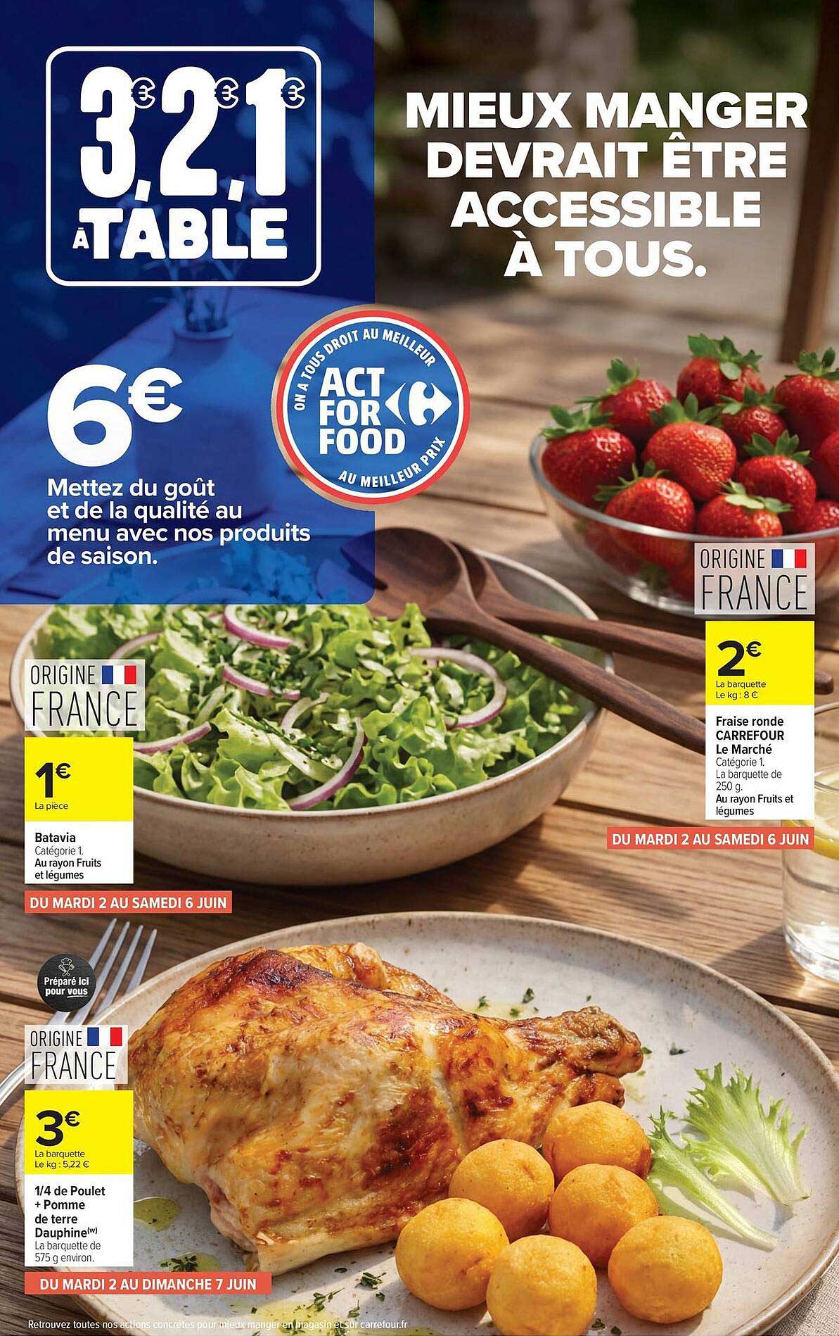 3.2.1 À TABLE