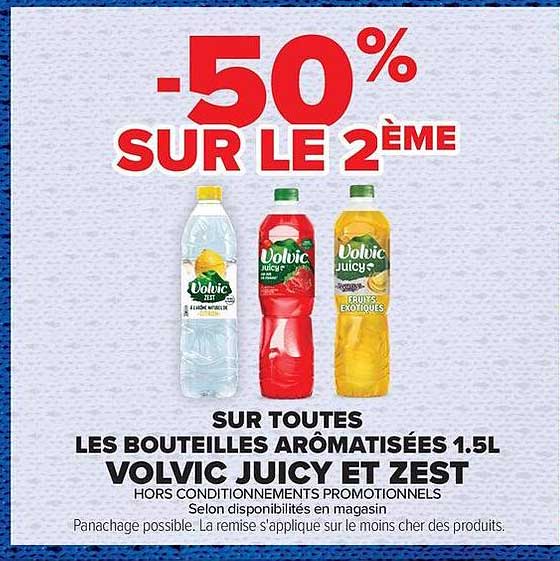 50% SUR LE 2ÈME