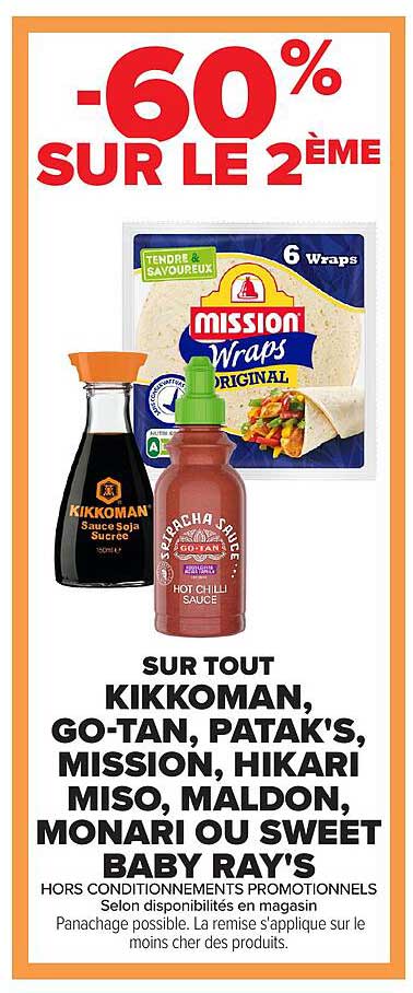 60% SUR LE 2ÈME