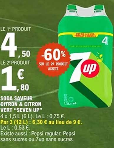 7up citron & citron vert "seven up