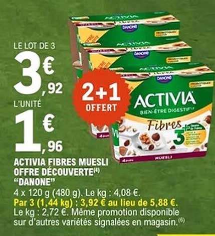 ACTIVIA FIBRES MUESLI