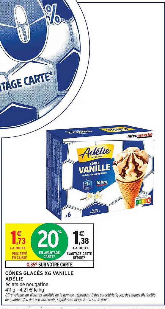 Adélie Cônes Vanille
