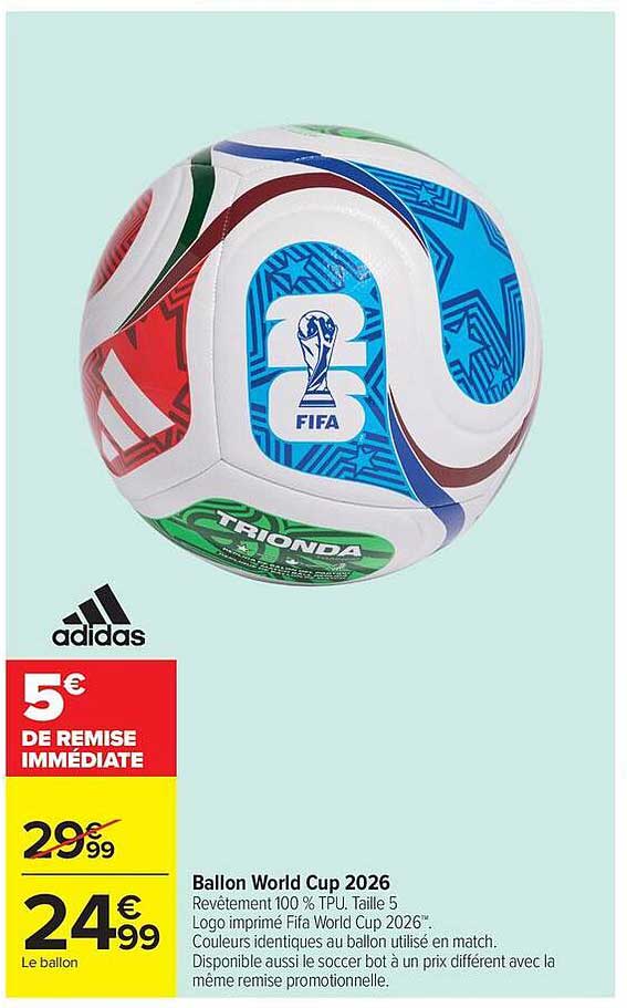 adidas Ballon World Cup 2026