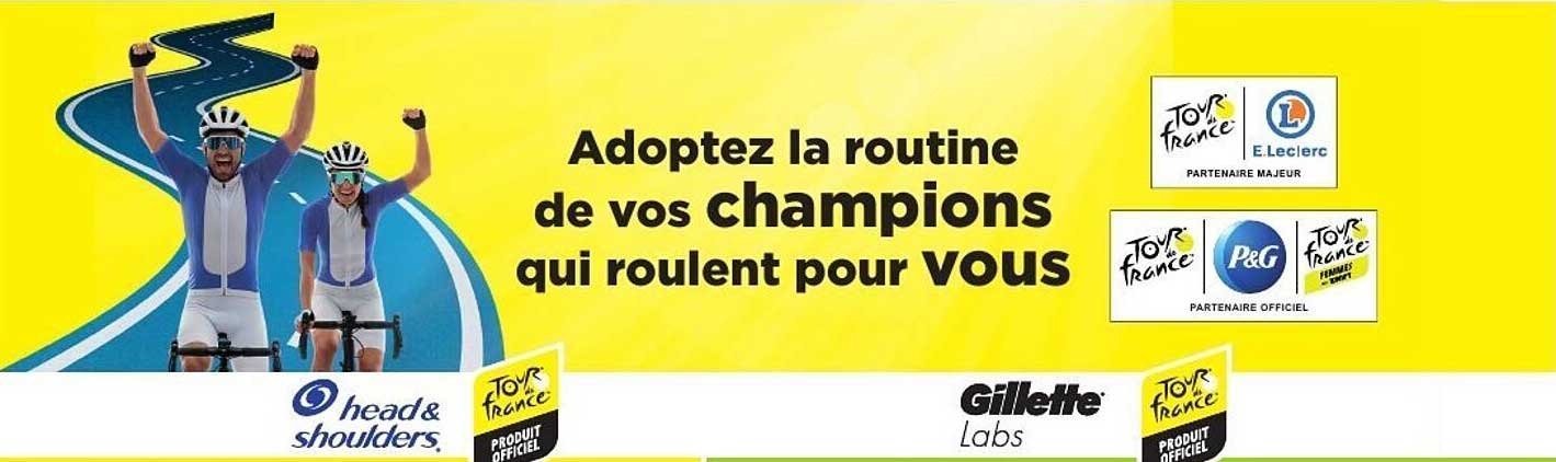 Adoptez la routine de vos champions qui roulent pour vous