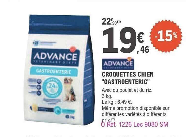 ADVANCE CROQUETTES CHIEN