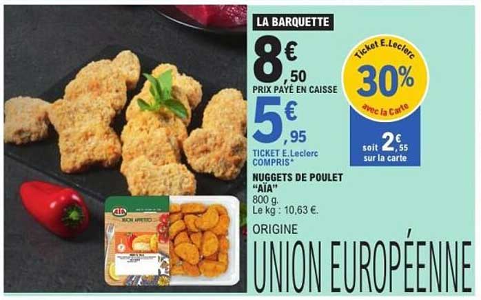 AIA NUGGETS DE POULET