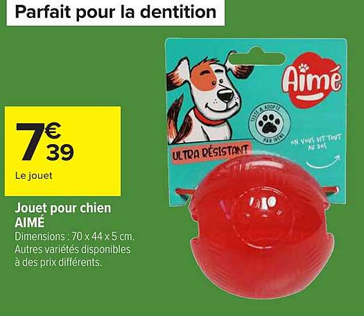 Aïmé Jouet pour chien