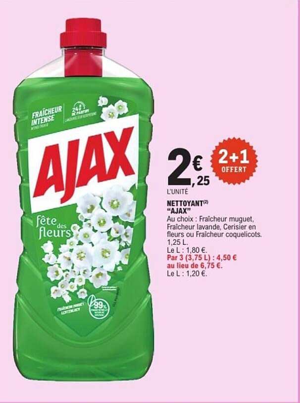 AJAX Fête des fleurs