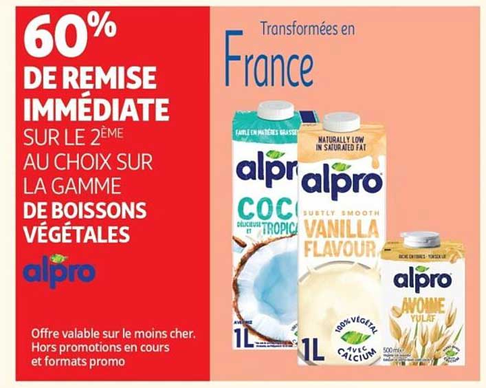 alpro boisson végétales