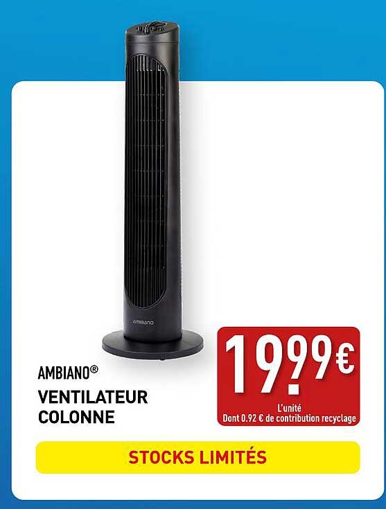 AMBIANO VENTILATEUR COLONNE