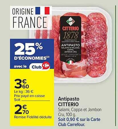 Antipasto CITTERIO