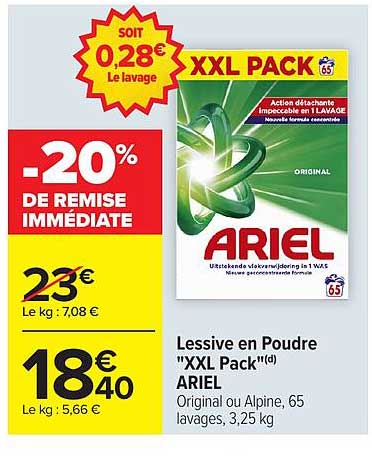 ARIEL XXL PACK