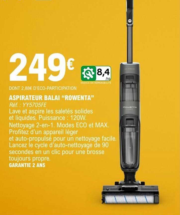 ASPIRATEUR BALAI ROWENTA