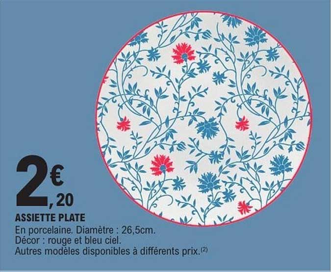 ASSIETTE PLATE