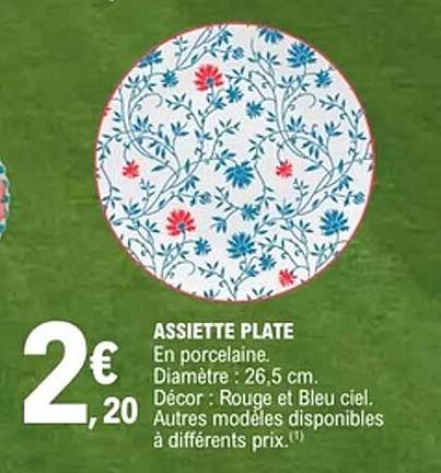 ASSIETTE PLATE