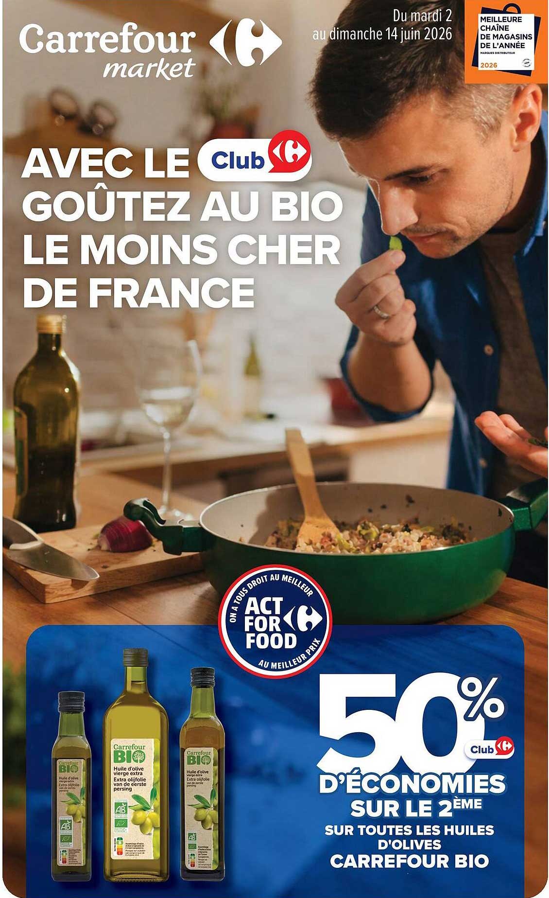 AVEC LE Club GOÛTEZ AU BIO LE MOINS CHER DE FRANCE