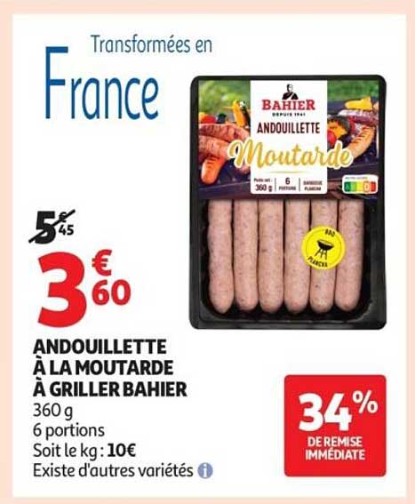 Bahier Andouillette Moutarde